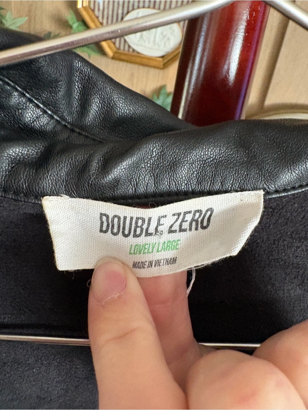 Leather shacket - Picture 2 of 2